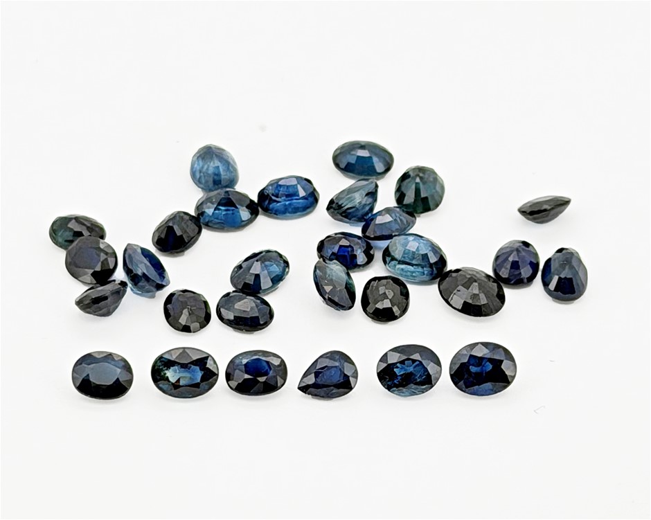 8.98 Carats Blue Sapphire
