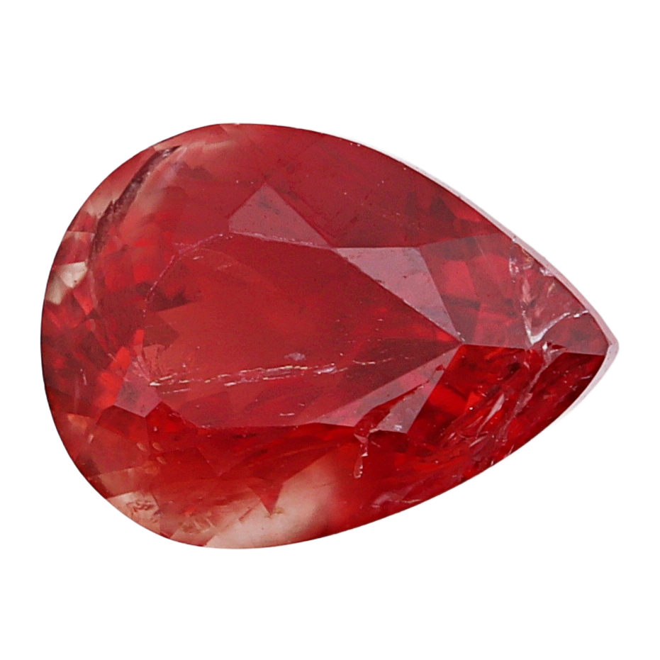 1.08 Carats Rare Reddish Orange Sunstone