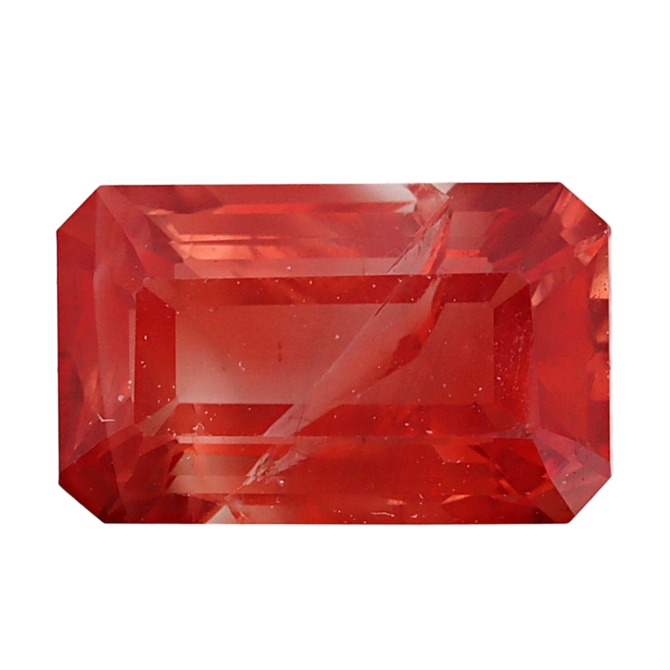 1.29 Carats Rare Reddish Orange Sunstone