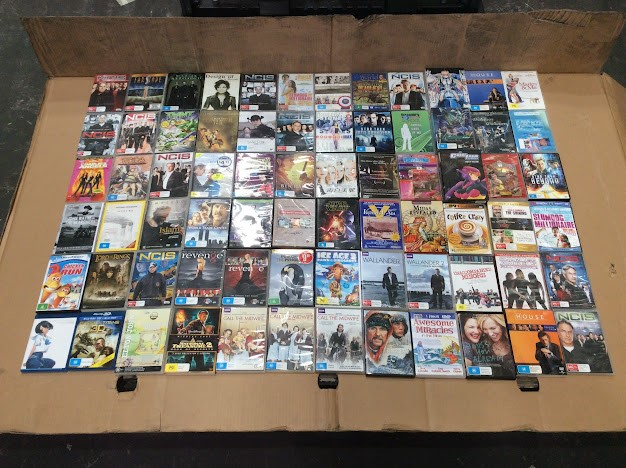 Mix Type DVDs (Lot of 72)