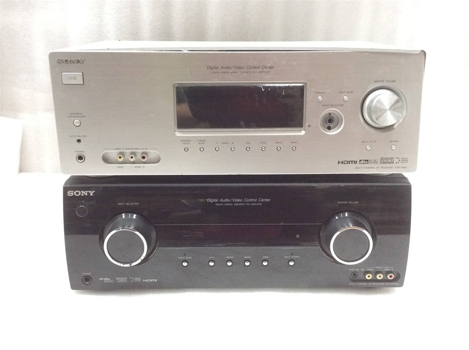 Sony Multi Channel AV Receiver STR-K880 and Sony Multi Channel AV Receiver 