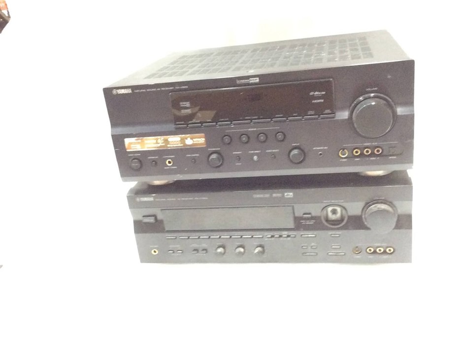 Yamaha RX-V795a Natural Sound AV Receiver and Yamaha RX-V663 Natural Sound