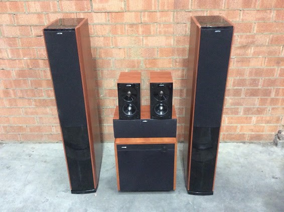 Jamo SUB 650 Powered Subwoofer&S 608 Home Cinema System&S 60 CEN Center