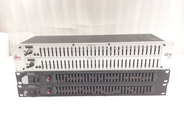 Yamaha GQ1031BII&dbx 231s Graphic Equalizer (Lot of 3)