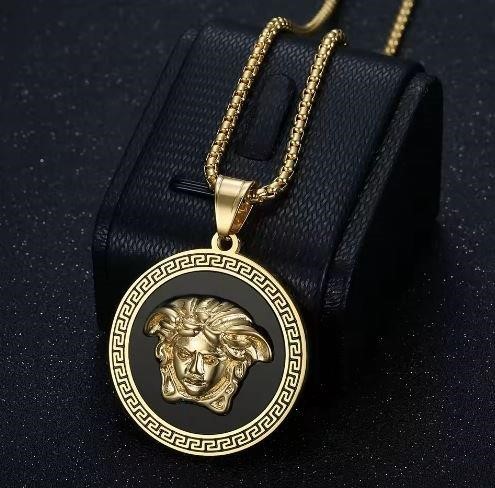 'Jewelzmerchants'Italy 925 Silver Men's Rings & Necklace