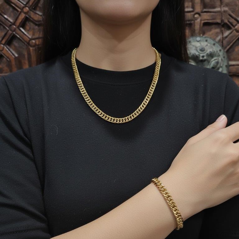 'Jewelzmerchants'18K/Italy Stamps Chains & Bracelets