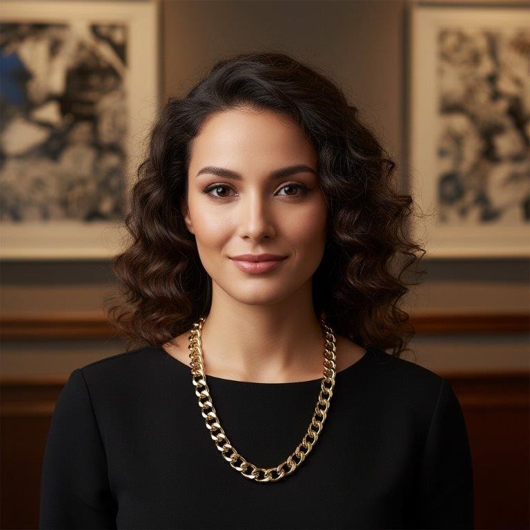 18KGoldFilled /Italy Stamped  Cuban Chain -50cm