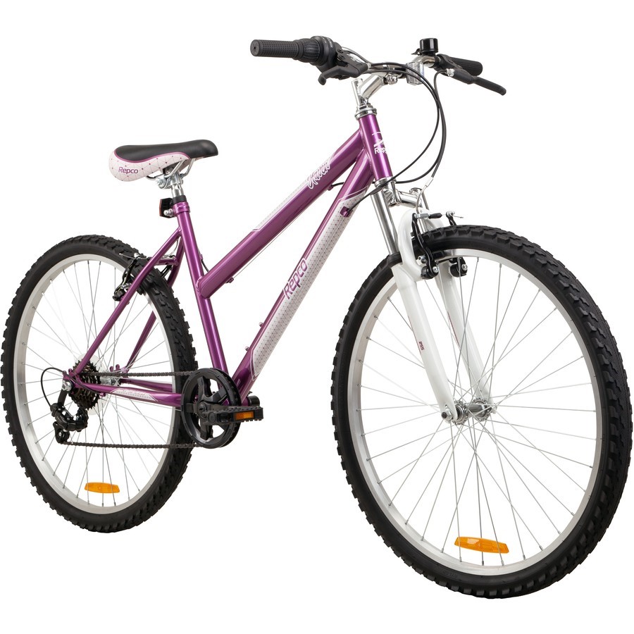 REPCO Haven 26 Mountain Bike 66cm - Purple. NB: Minor Use, Gear Derailer Br