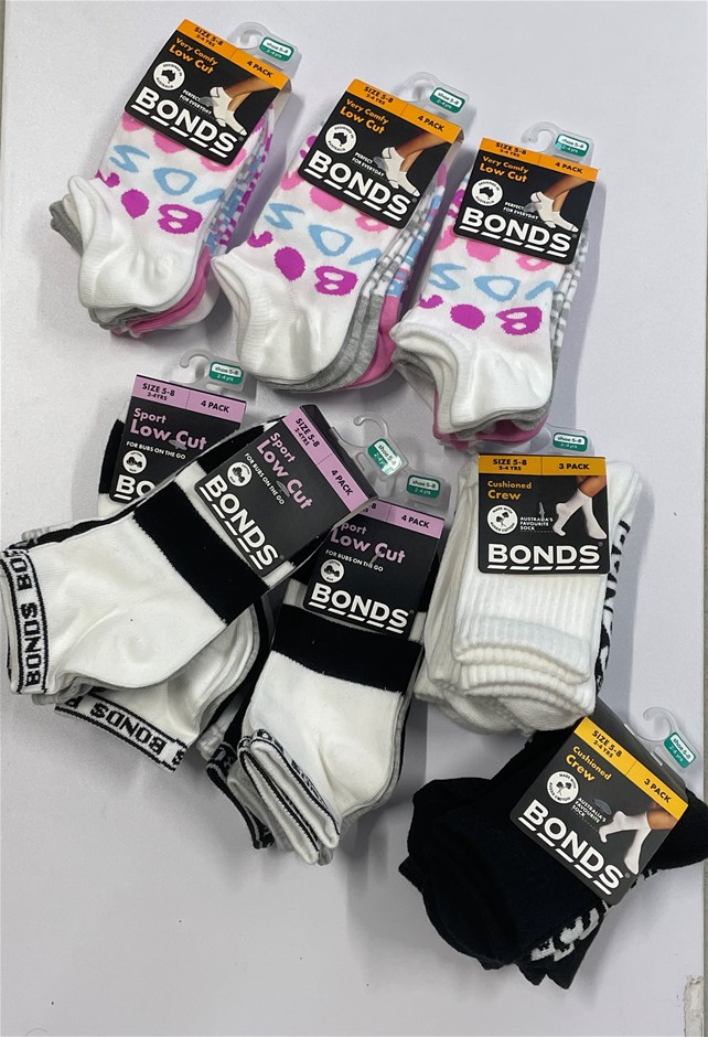 Bonds Assorted Children's Socks 30 Pairs In Total