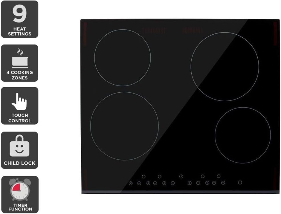 KOGAN Ceramic Cooktop (60cm), KAMCOOKTPCA.