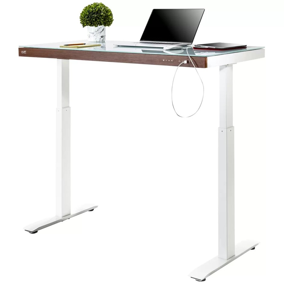 Seville Classics airLIFT Electric Height Adjustable Standing Desk. Impor