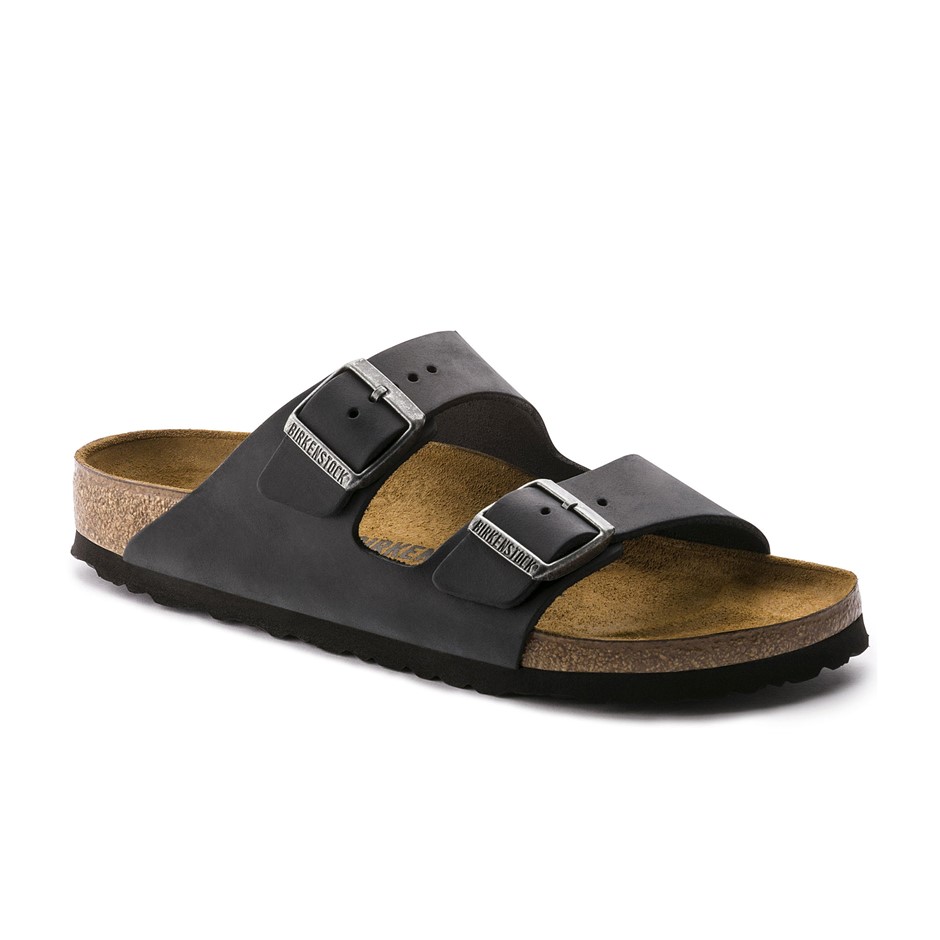 BIRKENSTOCK Arizona BS Sandals, Size 43, Black. Buyers Note - Discount Fre