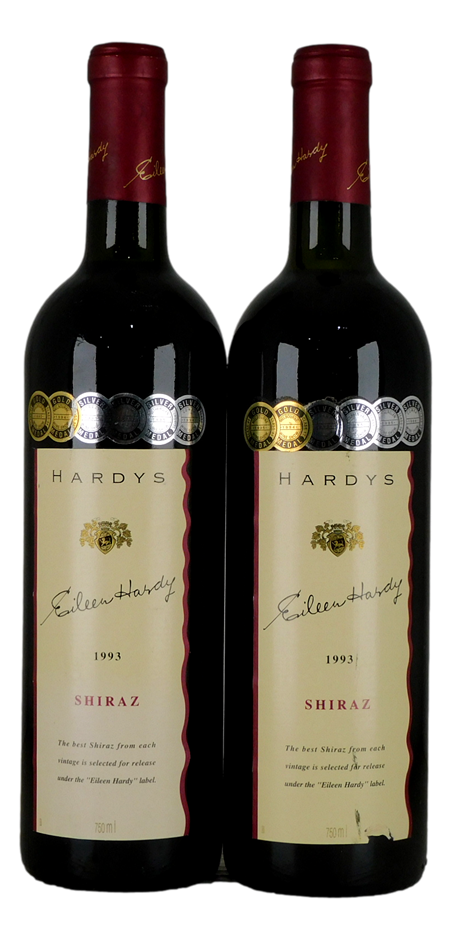 Hardys Eileen Shiraz 1993 (2x 750mL), SA.