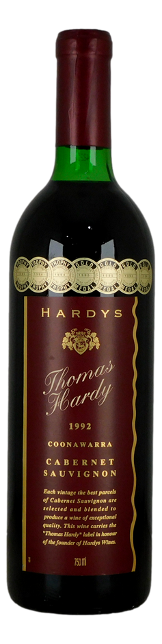 Hardys Thomas Hardy Cabernet Sauvignon 1992 (1x 750mL), Coonawarra