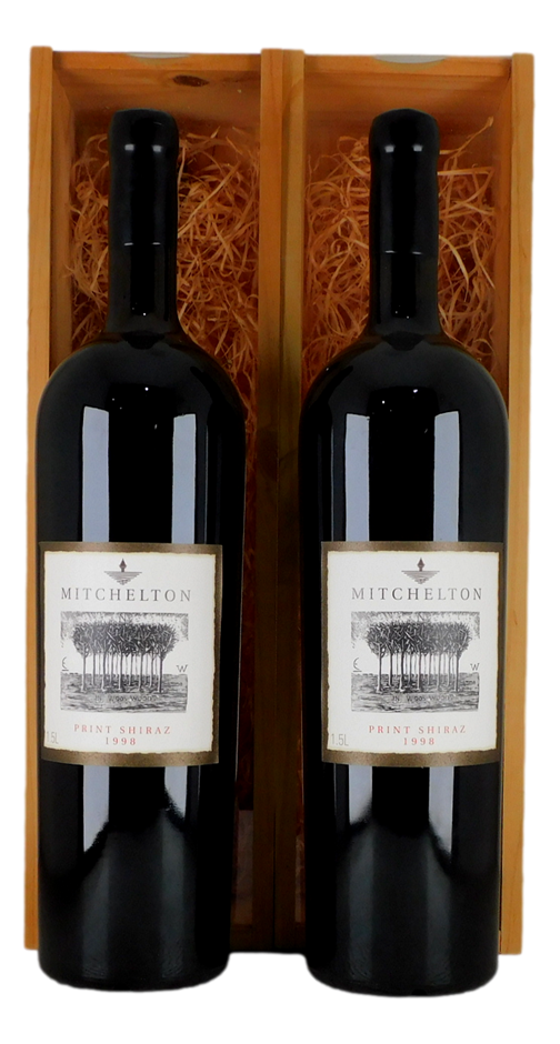 Mitchelton Print Shiraz 1998 (2x 1500mL), VIC.