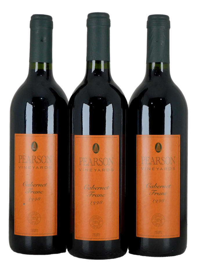 Pearson Cabernet Franc 1998 (3x 750mL), SA.