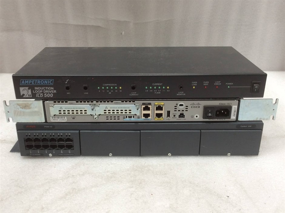 Ampetronic ILD 500 Induction Loop Driver + Cisco 1921 Enterprise Router