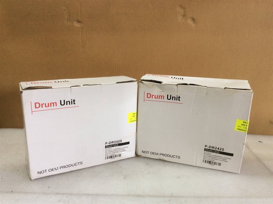 Brother P-DR2425 Drum Unit - New (Lot of 2)