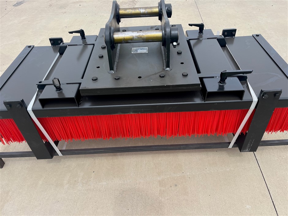 1500mm Broom Attachment to suit 8T Excavator (Unused)