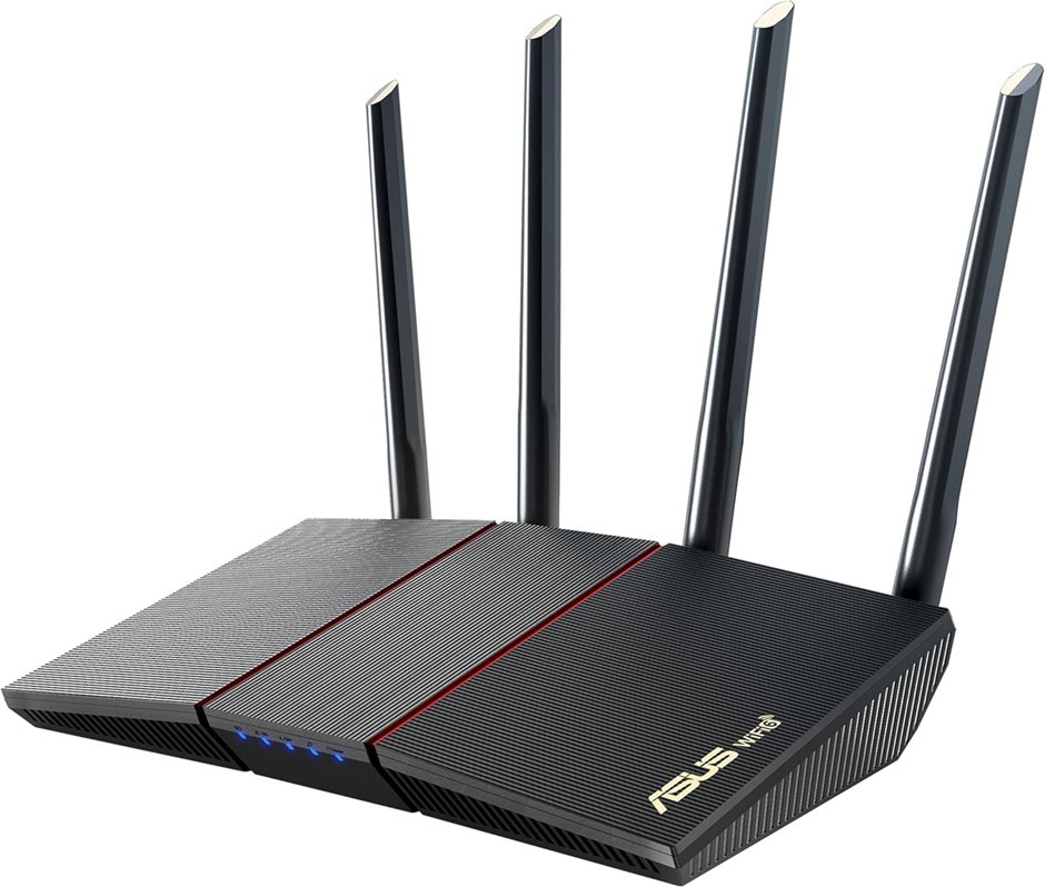 ASUS RT-AX3000P Dual Band WiFi 6 (802.11ax) Router supporting MU-MIMO and O