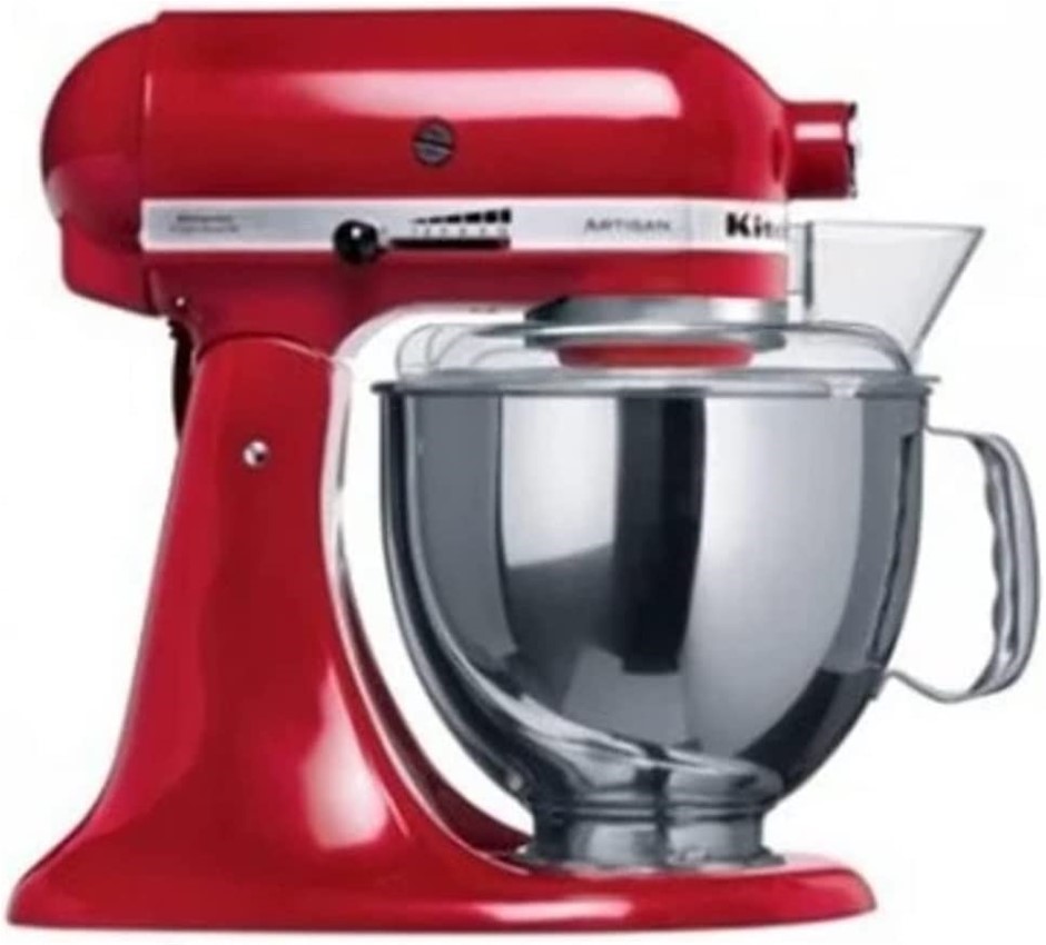 KITCHENAID KSM-150 Artisan Stand Mixer, Empire Red, 01-5KSM150PSAER.