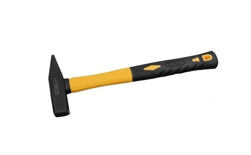 SENSH 1000G Machinists Hammer with Rubber Grip Fibreglass Handle.