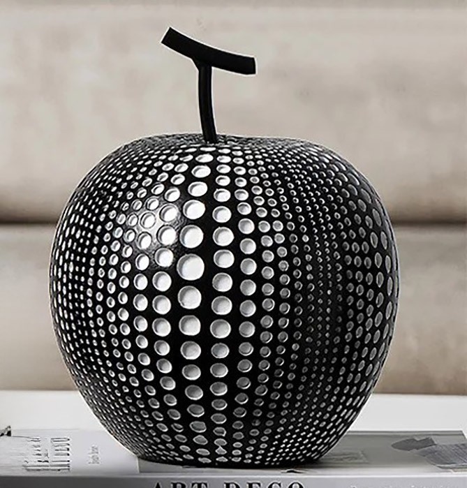 Resin Sculpture JAPANESE Yayoi Kusama "APPLE SCULPTURE"