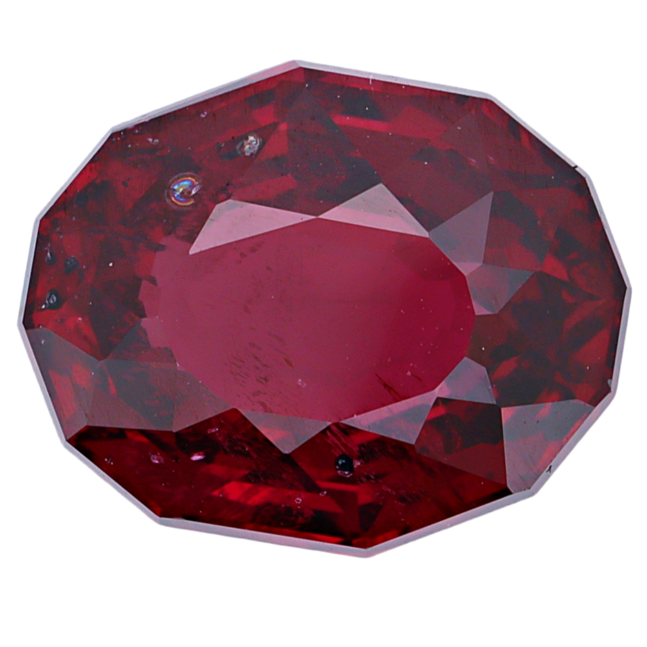 4.45 Carats Reddish Pink Garnet