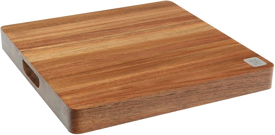 STANLEY ROGERS Acacia Butchers Block, 35 x 35 x 4cm.