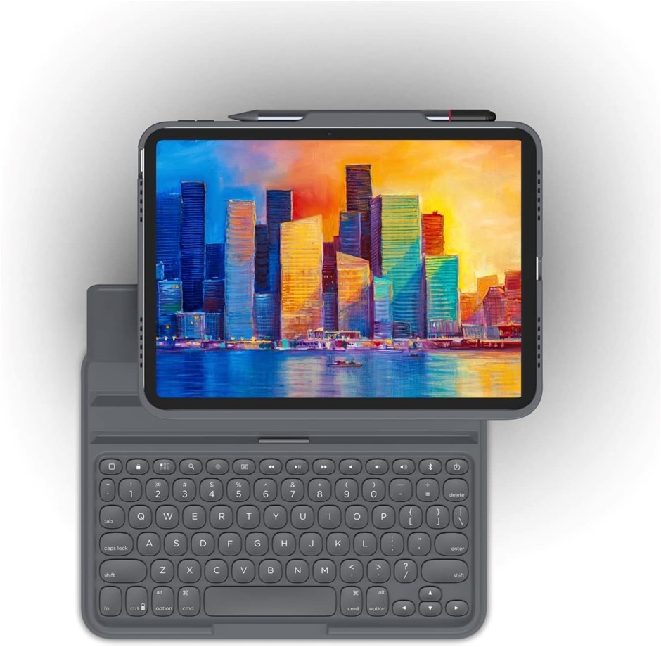 ZAGG iPad 10.9/11" Pro Keys Wireless Keyboard and Detachable Case (Charcoal