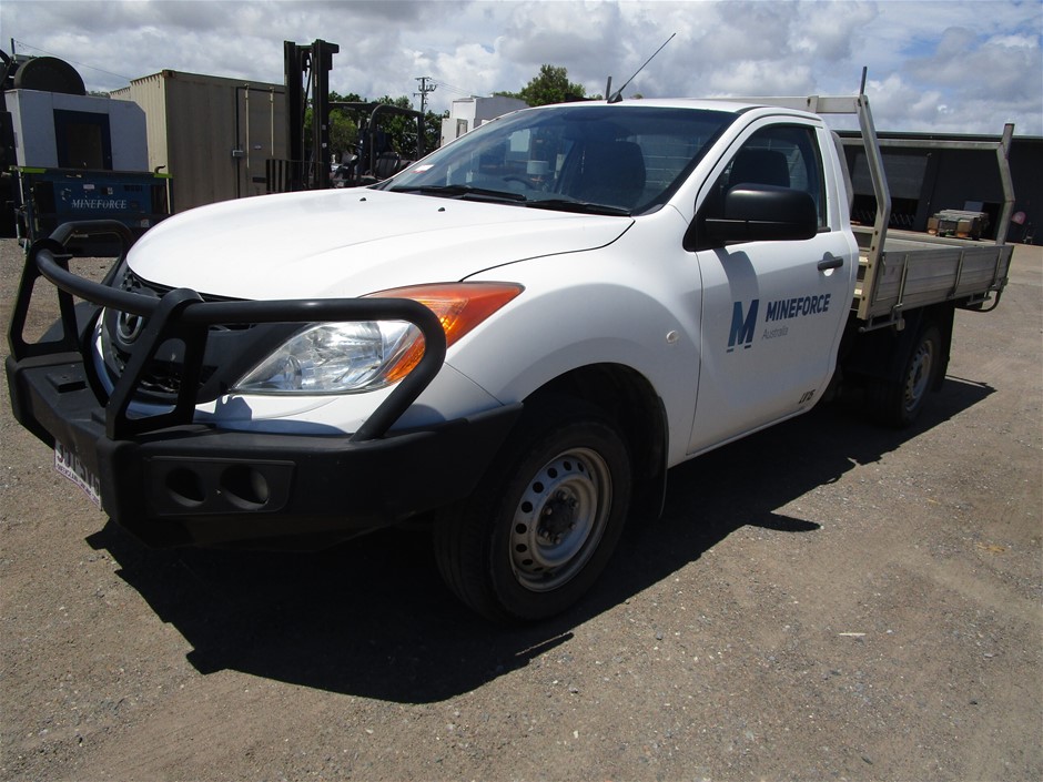 2012 Mazda BT50 XT RWD Manual Cab Chassis