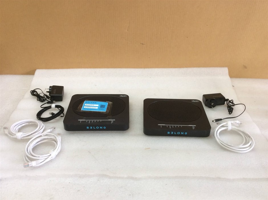 Belong DWA0122BLN Wireless Modem Router (Lot of 2)