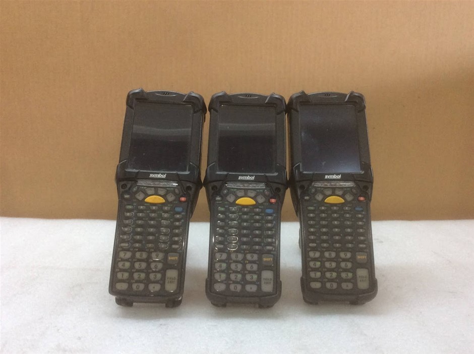 Symbol MC92N0 Barcode Scanner (Lot of 3)