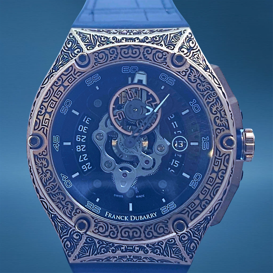 Franck Dubarry Crazy Wheel Bronze CW-04-08 43mm BxP & COA