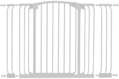 DREAMBABY Chelsea Xtra-Tall and Xtra-Wide Security Gate and Extension Set,