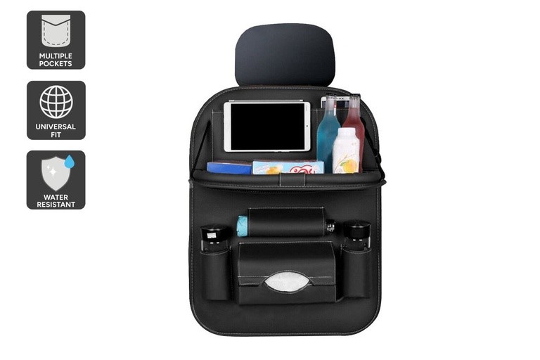 Car Back Seat Organiser, Black