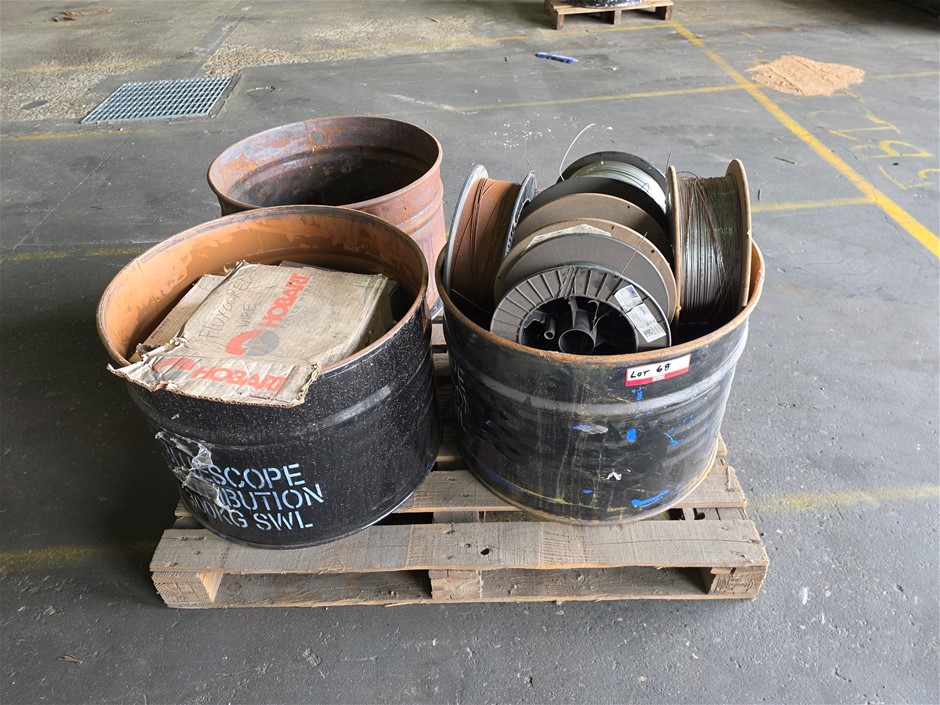 Quantity Unused Mig Wire Brands