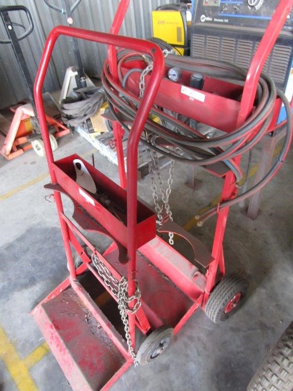 2x Gas Bottle Trolleys