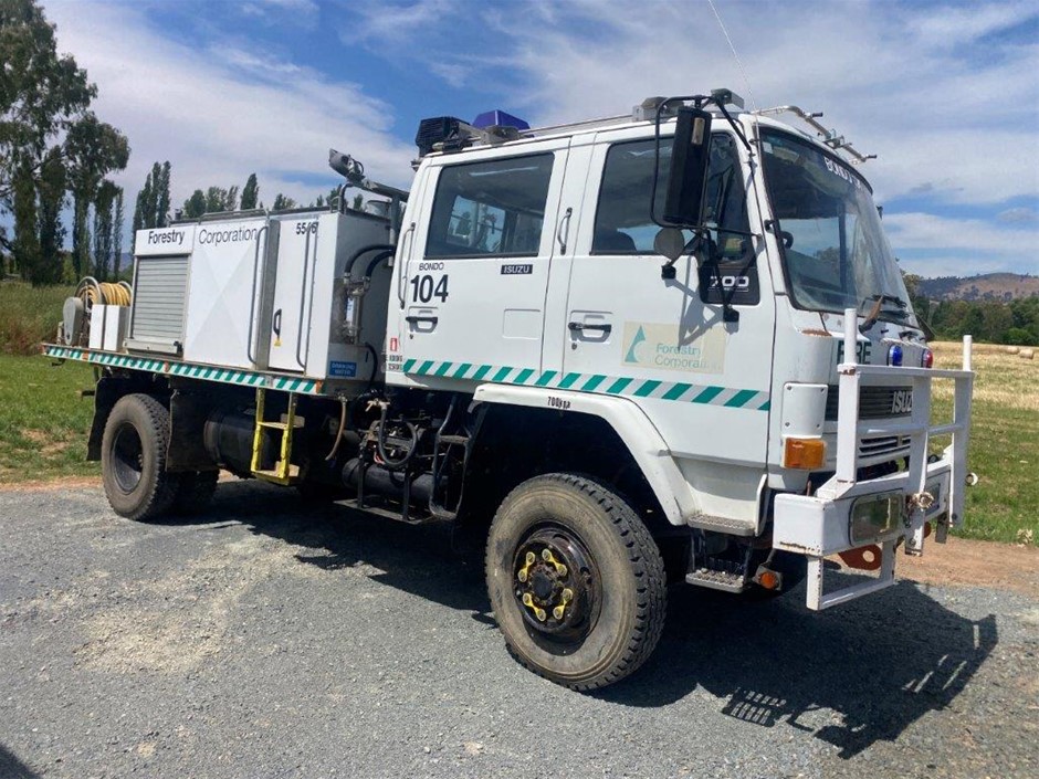1992 Isuzu FTS700  4WD Fire Fighting Truck