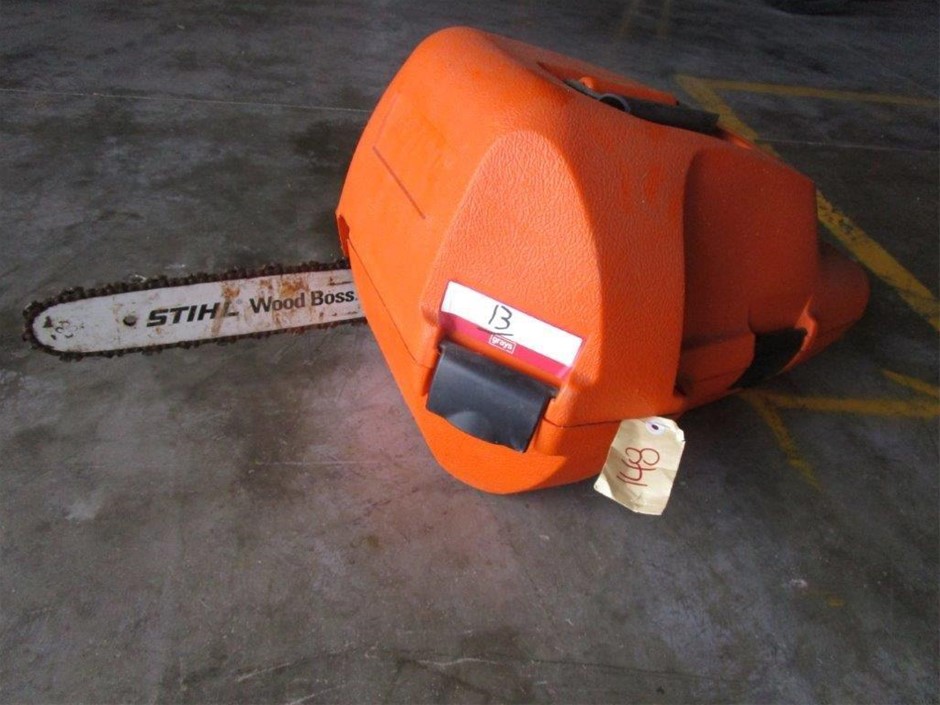 Stihl Chainsaw and Case