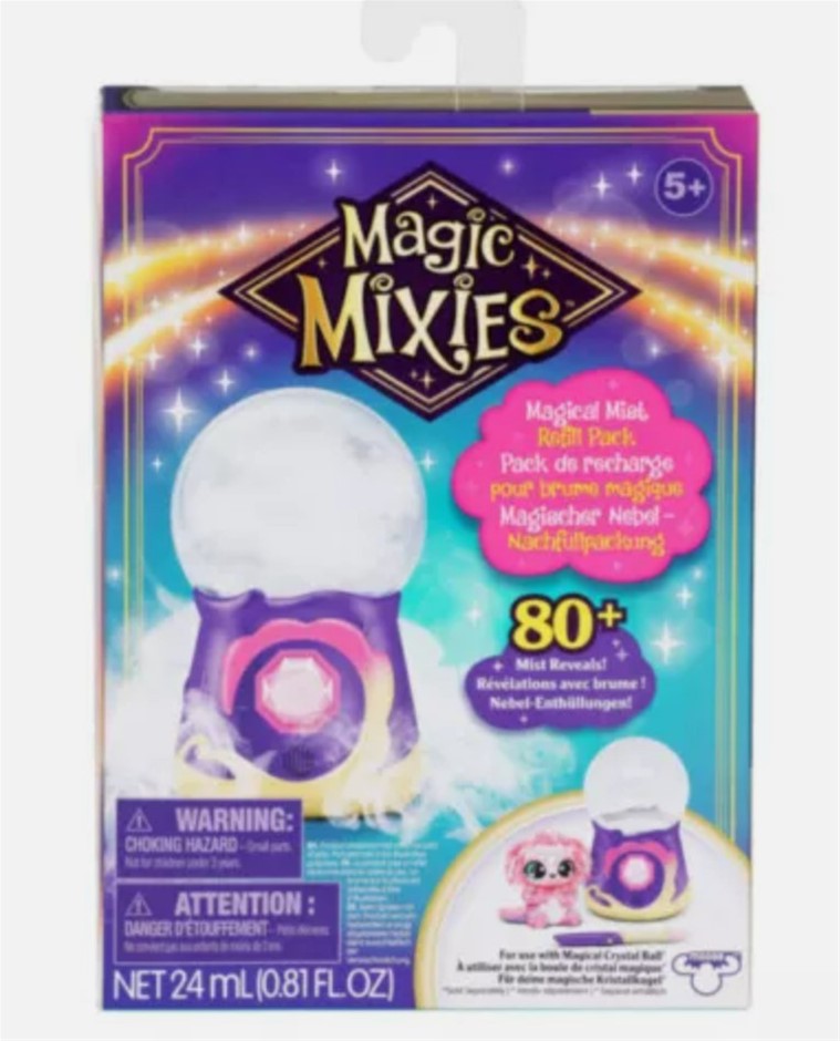 2 x MOOSE TOYS Magic Mixies Magical Mist And Spells Refill Pack.
