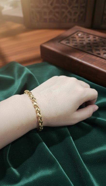 22KGoldFilled/Italy Yellow Bracelet