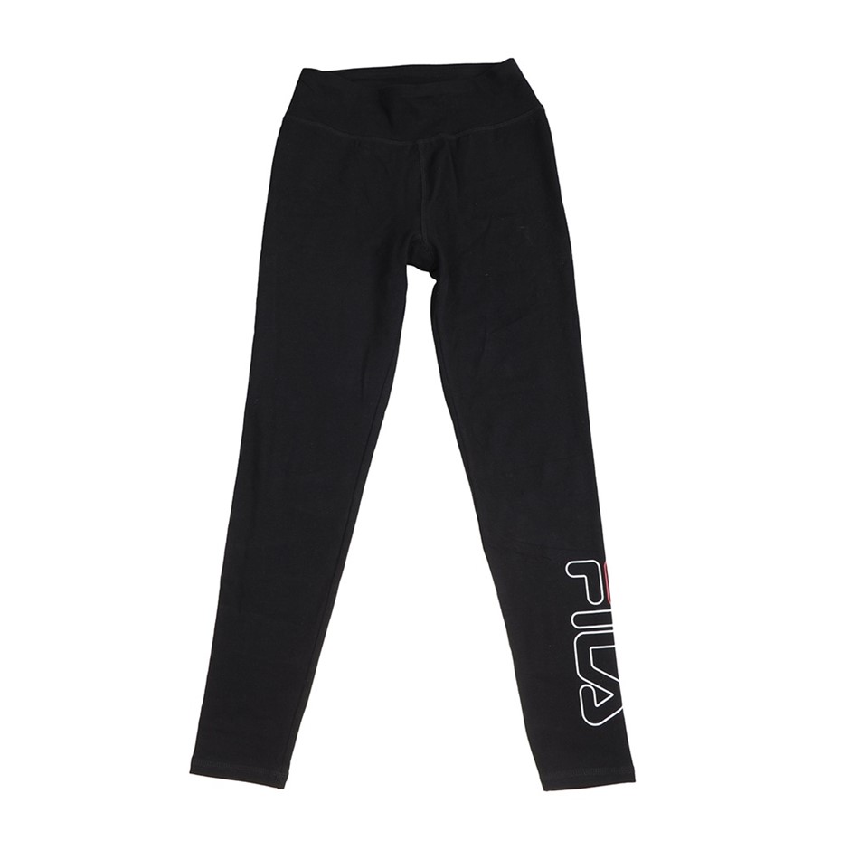 2 x FILA Women's Savannah Tight, Size S, Cotton/Elastane, Black.