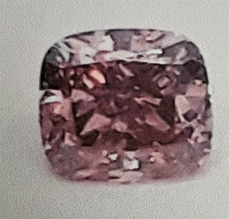 0.34 Carat Intense Pink West Australian Kimberely Diamond