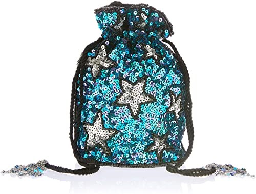 FROM ST XAVIER Women's Confett Clutch, Colour Navy, One Size.