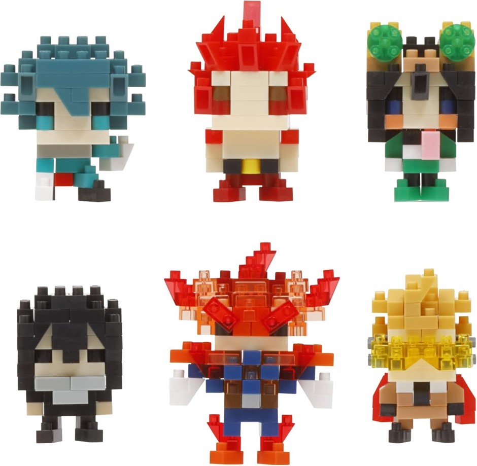 NANO BLOCK My Hero Academia Vol. 2 (Box of 6 Blind Boxes), Nanoblock Minina
