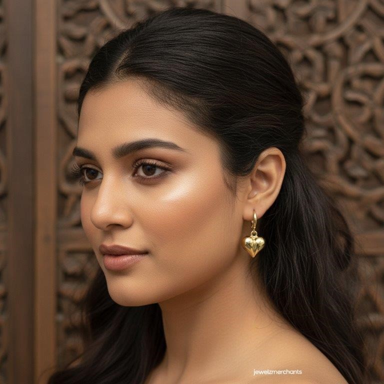 18KGoldFilled /Italy Gold Filled Earring -(Stamped 18K/Italy)-Warranty