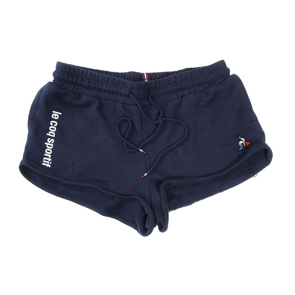2 x LE COQ SPORTIF Women's Thalia Short, Size M, Cotton, Dress Blues. Buye