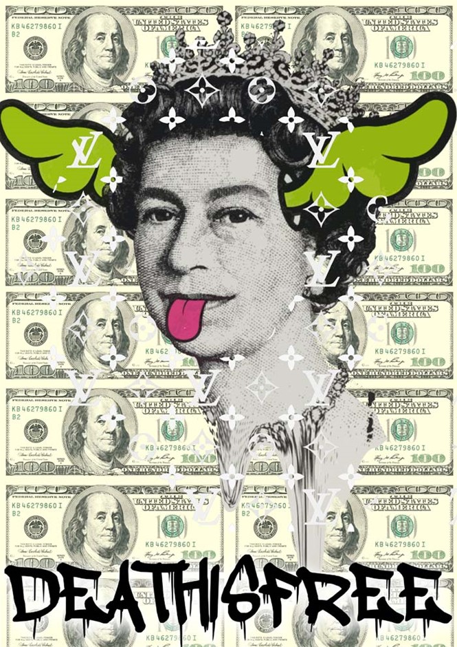 Death NYC Ltd Ed. Signed Graffiti Pop Art Print