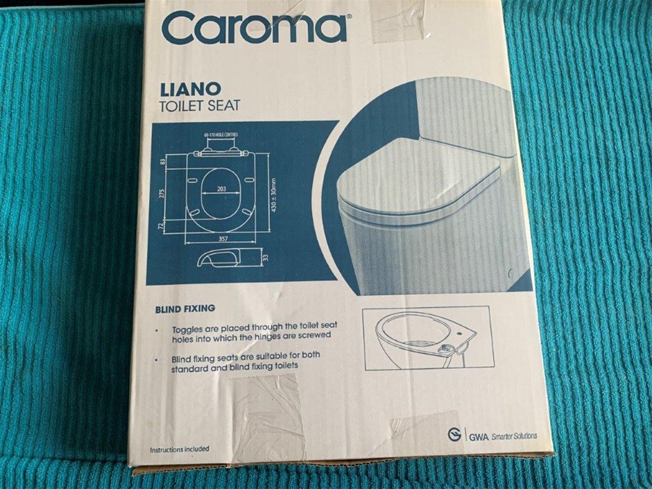 Caroma Liano Toilet, Blind Fixing